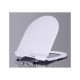 Крышка-сиденье для унитаза ESBANO GARDENA белый  (ZAESUPGARDW2111)