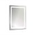 Зеркало AZARIO РИГА-3 600х800 c подсветкой и диммером, сенсорный выключатель + подогрев + часы (ФР-00001491)