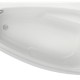 Ванна Cersanit асимметричная JOANNA 150x95 правая  (63337)
