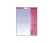 Зеркало для ванной Жасмин 55 R розовая пленка П-Жас02055-122СвП