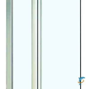 Шторка для ванны распашная Azario Merrit 110х140 цвет профиля серебро (AZ-NF6221 1100) (AZ-NF6221 1100)