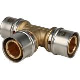 Stout Тройник равнопроходный 32х32х32 для металлопластиковых труб прессовой — 