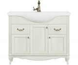 Тумба для комплекта ValenHouse Эллина 105 слоновая кость, фурнитура бронза — 