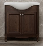 Тумба для комплекта ValenHouse Эллина 80/2 кальяри, фурнитура хром — 