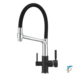 Смеситель для кухни Granula GR-0083 шварц  (GR-0083 шварц)