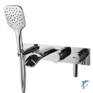 Смеситель Lemark Atlantiss LM3224C для ванны и душа, встраиваемый  (LM3224C)