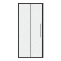 Дверь в нишу Niagara Nova NG-34-L10CHGR (100х195) раздвижная(левая) графит, стекло шиншилла &mdash; 