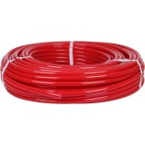 STOUT 16х2,0 (бухта 100 метров) PEX-a труба из сшитого полиэтилена с кислородным слоем, красная — Материал: PEX-A, Диаметр наружный, мм: 16:20: Толщина стенки, мм: 2, с кислородным слоем, Макс. рабочая температура, °С.: 90, Цвет: красный,