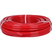 STOUT 16х2,0 (бухта 100 метров) PEX-a труба из сшитого полиэтилена с кислородным слоем, красная — Материал: PEX-A, Диаметр наружный, мм: 16:20: Толщина стенки, мм: 2, с кислородным слоем, Макс. рабочая температура, °С.: 90, Цвет: красный,