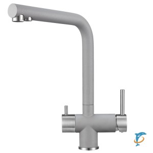 Смеситель для кухни Granula GR-2305 алюминиум  (GR-2305 алюминиум)