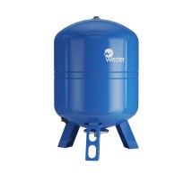 Гидроаккумулятор Wester WAV 100л 10 бар — Объем 100 л; Тип установки - Вертикальный; Макс. давление 10 бар; Диаметр 495мм; Высота 787 мм; Присоединение 1 дюйм