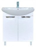 Тумба с раковиной Мисти (Misty) Лаванда 50 прямая — Тумба с раковиной Misty Лаванда 50 прямая