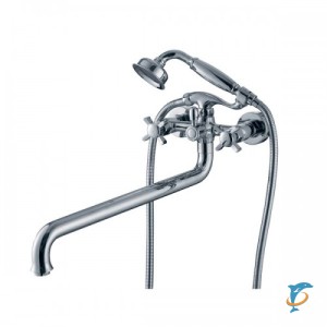 Смеситель для ванны Хром Kaiser Cross 41055 (41055)