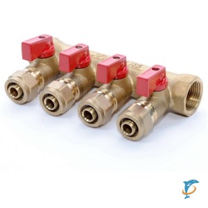 Коллектор TIM 3/4x16ц 4 выхода универсальный (200-3/4 (4))