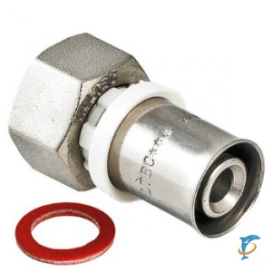 Муфта c накидной гайкой VALTEC 16х1/2  (VTm.322.N.001604)