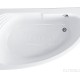 Ванна Roca Merida 170х100 асимметричная левая белая ZRU9302992  (ZRU9302992)