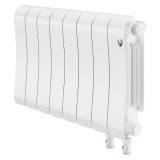 Радиатор биметаллический Royal Thermo Infinity 300 Bianco Traffico VR80 8 секций &mdash; 