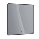 Зеркало Lemark MIOBLACK 80х80см с интерьерной подсветкой, с подогревом  (LM80ZM-black)