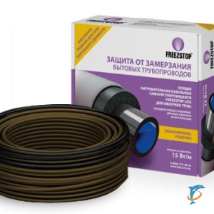 Кабель нагревательный саморегулирующийся наружный трубопроводов Freezstop Lite-15-4 (Lite-15-4)