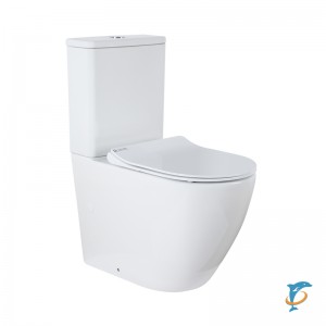 Унитаз напольный Azario Grado безободковый AZ-2141 (AZ-2141)