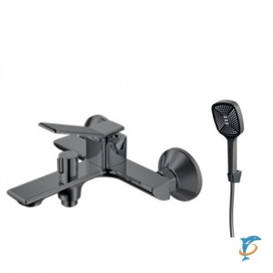 Смеситель для ванны ZOLLEN LENZ LE61615941 графит  (LE61615941)