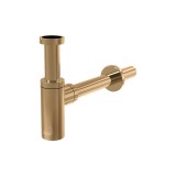 Сифон Alca Plast DN32 DESIGN GOLD-глянец A400-G-P &mdash; 