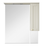 Зеркало-шкаф Misty Латте 85 правое, свет — 