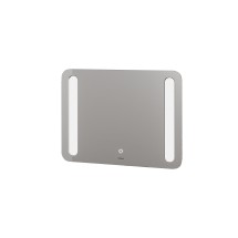 Зеркало LARA (1000*800*45) LED с сенсорным выключателем и гравировкой — 