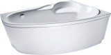 Акриловая ванна RELISAN Ariadna R 150x110 — отдельно стоящая, акрил, нестандартная форма, угловая конструкция, объем 210 л, габариты: 150х110х42 см