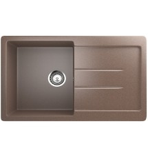 Односекционная реверсивная мойка ULGRAN U-507 терракот — 