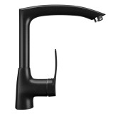 Смеситель для кухонной мойки Ulgran U-005 ультра-черный — 