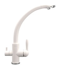 Смеситель для кухонной мойки Ulgran Quartz UQ-017 жасмин — 