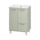 Тумба с раковиной Brevita 60 Risacca Pistachio  (RIS-06060-0842Я+B-OND060-01)