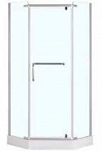Душевое ограждение Loranto B 90х90х200, с низким поддоном 13 см (CS-816S) — 