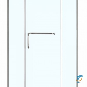 Душевое ограждение Loranto B 90х90х200, с низким поддоном 13 см (CS-816S) (CS-816S B 90*90*200)