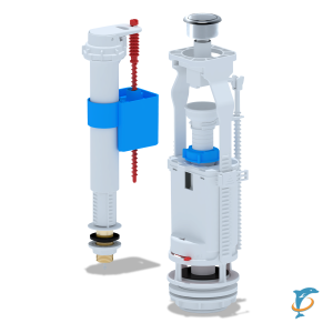 Арматура для смывных бочков АНИ Пласт нижняя подводка 1/2" WC8520C (WC8520C)