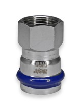 Муфта для нержавеющей трубы ВР Millennium 22х3/4 — 