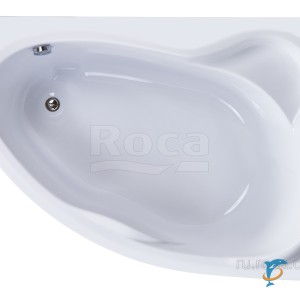 Ванна Roca Luna 170x115 асимметричная правая белая ZRU9302912 (ZRU9302912)