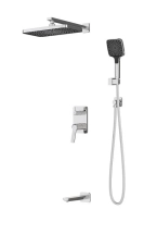 Душевая система Iddis Parker PARSB03i68 с изливом, хром &mdash; Смеситель для умывальника, Harizma, IDDIS, HARSB00i01