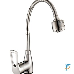 Смеситель Rossinka T40-26 для кухни с гибким изливом  (T40-26)