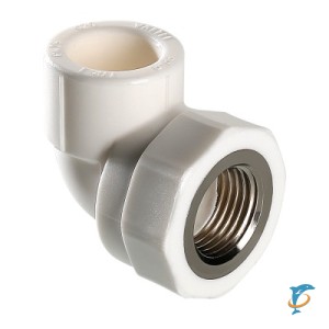 Угольник PPR с переходом на внутреннюю резьбу VALTEC 20 мм х 1/2"  (VTp.752.0.02004)