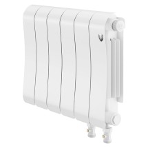 Радиатор биметаллический Royal Thermo Infinity 300 Bianco Traffico VR80 6 секций &mdash; 
