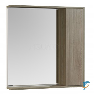Зеркальный шкаф Aquaton Стоун 80 сосна арлингтон, правый  (1A228302SX850)