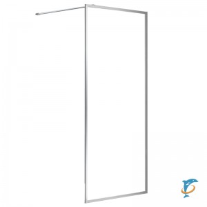Душевая перегородка Azario RICHMOND Walk-in 900х2000 стекло, профиль серебро  (AZ-NAG 6310 900)