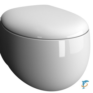 Унитаз подвесной Vitra Memoria 5885B403-0101 безободковый, белый глянец (5885B403-0101)