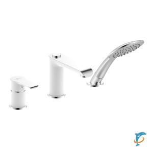 Смеситель Rossinka W40-39 на борт ванны на 3 отверстия  (W40-39)