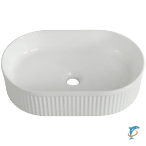 Раковина накладная BelBagno 49х31х13 BB1497, белый (BB1497)
