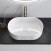 Раковина накладная BelBagno 49х31х13 BB1497, белый