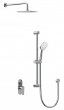 Душевая система Cersanit MODUO встраиваемая (смеситель стандартный) 5 режимов шланг 150 металл — 