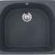 Односекционная реверсивная мойка ULGRAN U-408 антрацит  (U-408-343)